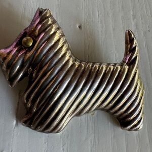 Vintage 925 silver Scotty Laton Mexico pin/pendant